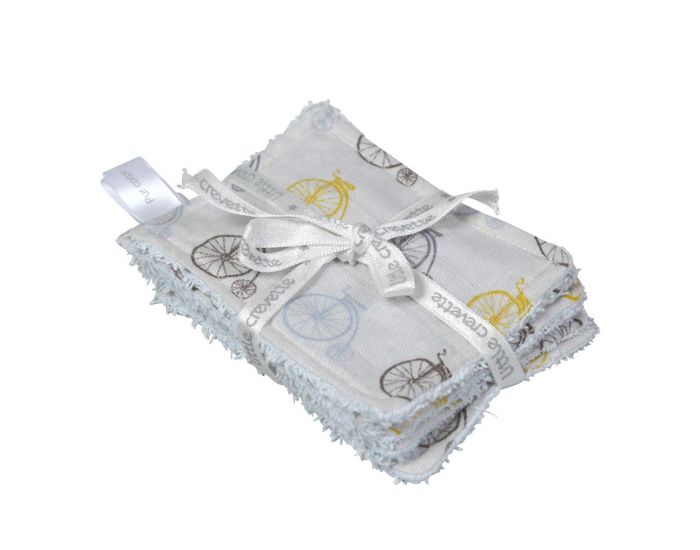 LITTLE CREVETTE Lot de Lingettes Bb Vlos Lucien (5)