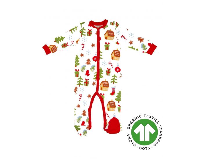 BEBESEO Barboteuse Nol Organique 100% Bio  (2)