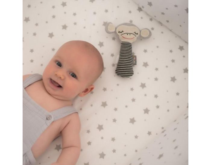 SEVIRA KIDS Hochet en coton - Singe - D�s la Naissance (8)