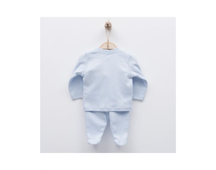 BEBESEO Pyjama 2 Pices Bleu (1)