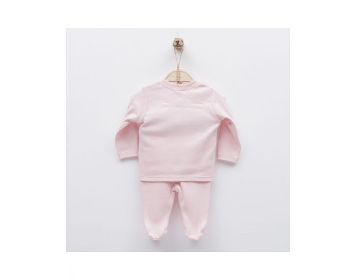 BEBESEO Pyjama 2 Pices Rose (1)