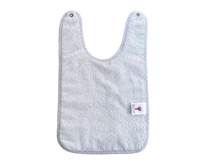 LITTLE CREVETTE Bavoir bleu Lucien (2)