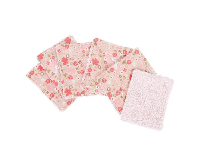 LITTLE CREVETTE Lot De Lingettes Bb Mila (8)
