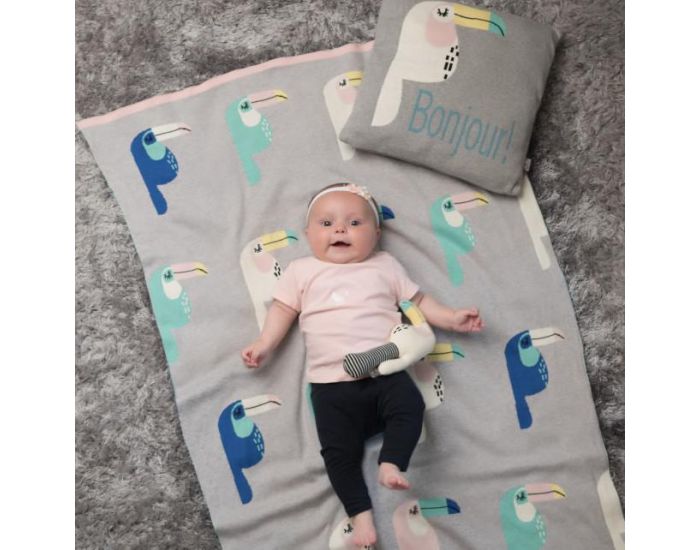 SEVIRA KIDS Taie de Coussin en Coton Biologique  (5)