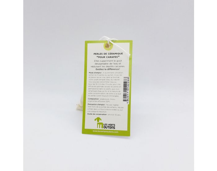 LES VERTS MOUTONS Perles de C�ramique - Carafe (1)