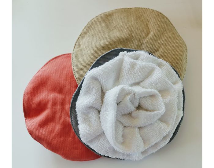 SUSIE Fleur De Douche 100% Coton Bio - Unie (1)