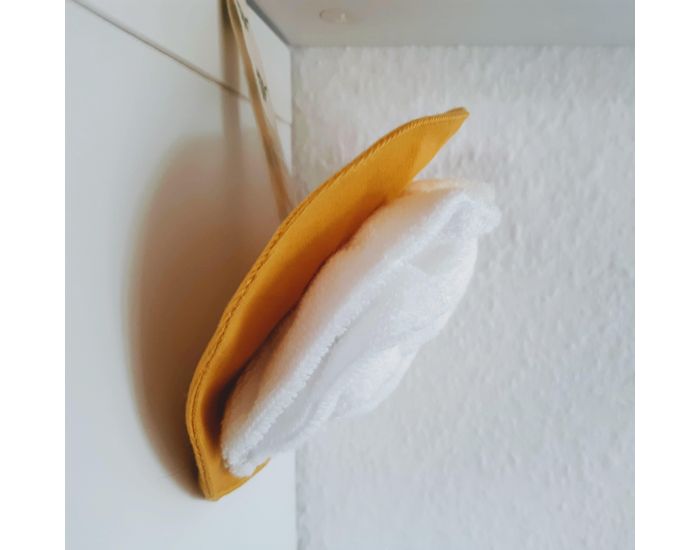 SUSIE Fleur De Douche 100% Coton Bio - Unie (2)