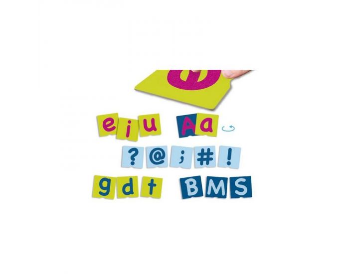 AKROS Cartes rugueuses : Lettres et Ponctuation - Ds 3 ans (1)