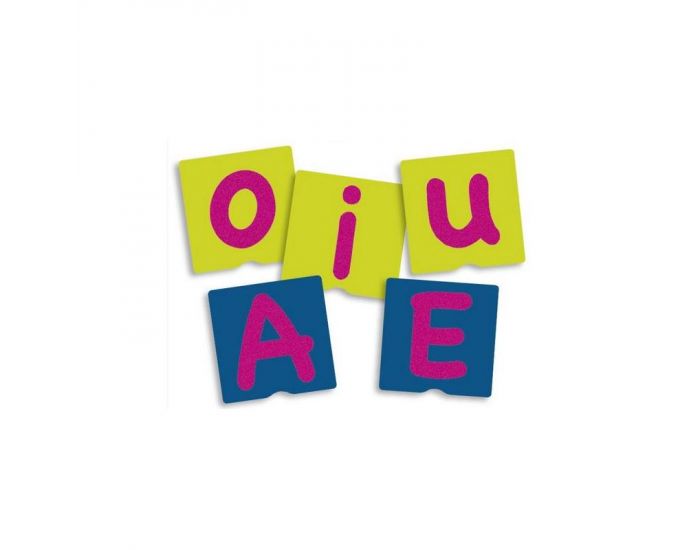 AKROS Cartes rugueuses : Lettres et Ponctuation - Ds 3 ans (2)