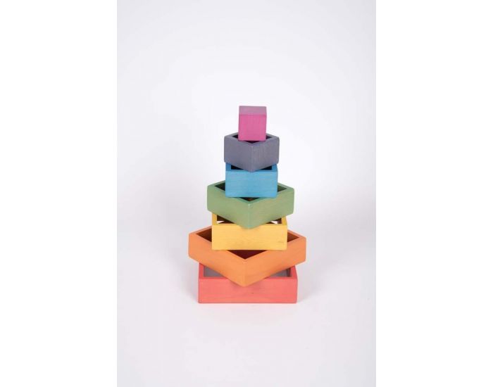 TICKIT Carrs en Bois Arc En Ciel - Ds 12 mois (1)