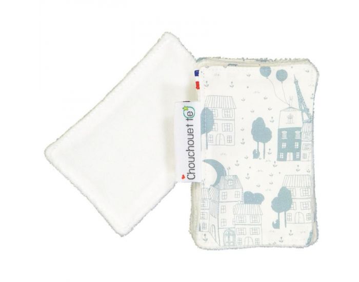 CHOUCHOUETTE lot de 5 lingettes lavables 