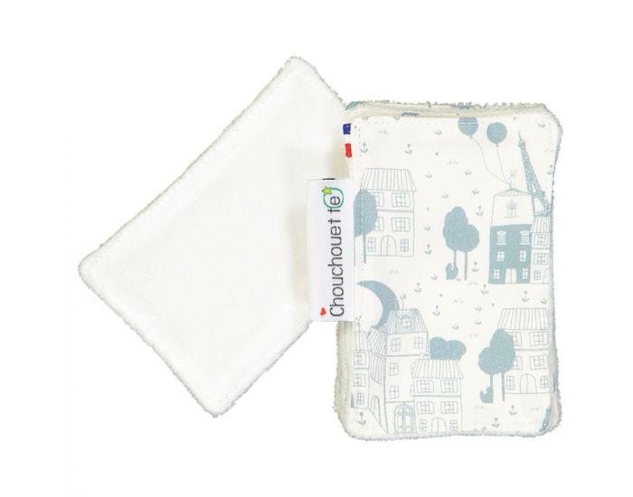 CHOUCHOUETTE lot de 5 lingettes lavables 