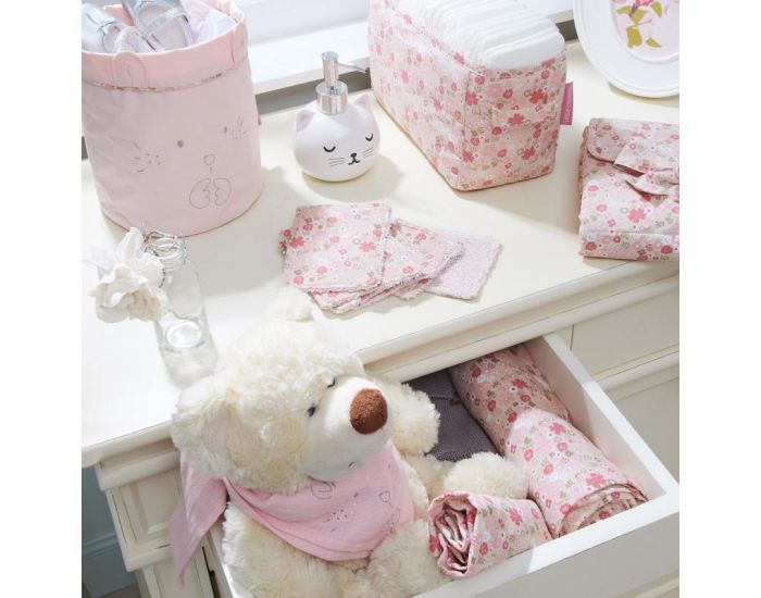 LITTLE CREVETTE Panier de toilette Mila (1)