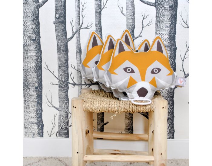 CAROTTE & CIE Coussin Musical Renard - La vie en rose (2)