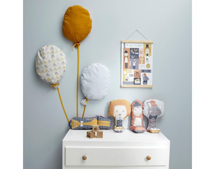 LITTLE CREVETTE Coussin doudou Lucien-Raoul (6)