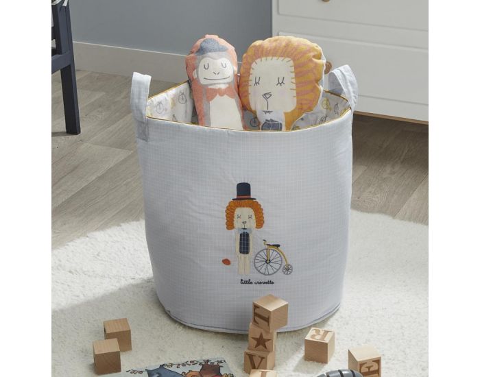 LITTLE CREVETTE Coussin doudou Jacques-Gisle (3)