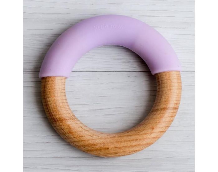 LITTLE RAWR Anneau de Dentition en Bois et Silicone - Simple - Ds 4 mois (1)