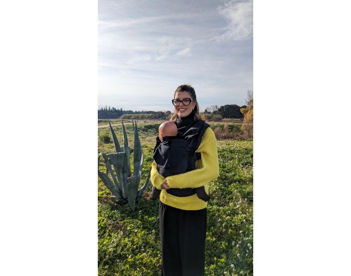 MAM DESIGN Double col chaud en polaire - Noir (5)