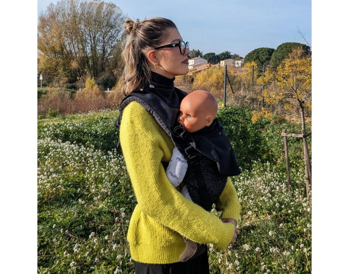 MAM DESIGN Double col chaud en polaire - Noir (6)