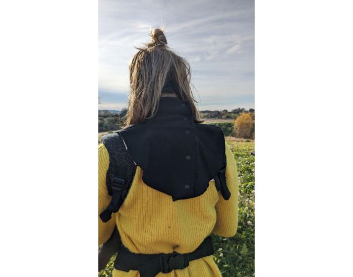 MAM DESIGN Double col chaud en polaire - Noir (7)