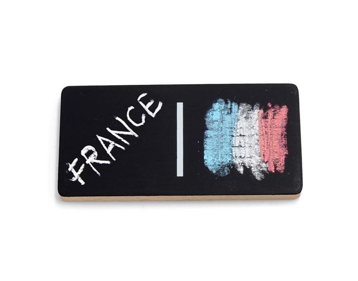 WODIBOW Dominos en bois et ardoise Domi Chalking - D�s 2 ans (3)