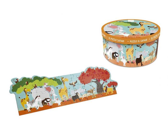 SCRATCH EUROPE Puzzle de sol XL Safari - D�s 3 ans (1)