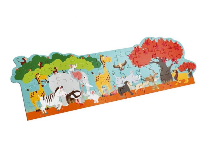 SCRATCH EUROPE Puzzle de sol XL Safari - D�s 3 ans (4)