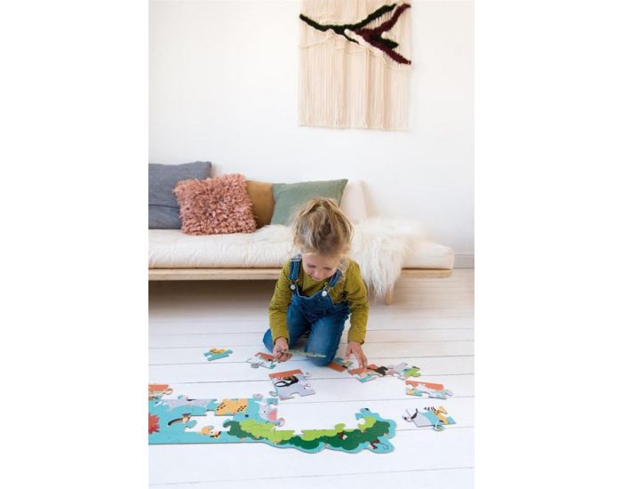 SCRATCH EUROPE Puzzle de sol XL Safari - D�s 3 ans (5)