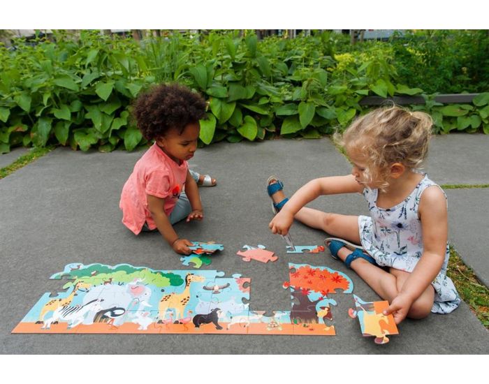 SCRATCH EUROPE Puzzle de sol XL Safari - D�s 3 ans (6)