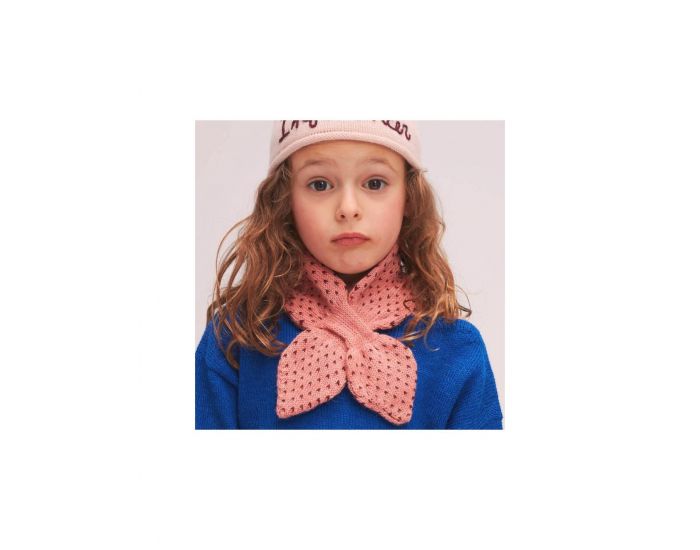 OEUF NYC Tour de Cou Rose Pivoine en Alpaga (1)