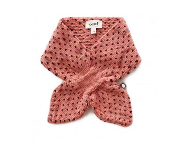 OEUF NYC Tour de Cou Rose Pivoine en Alpaga (2)