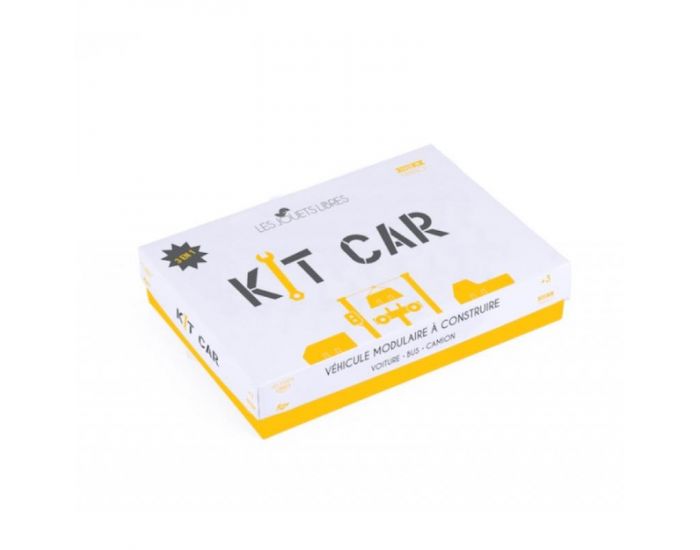 LES JOUETS LIBRES Kit Car - Voiture en Bois � Construire - D�s 3 ans (15)