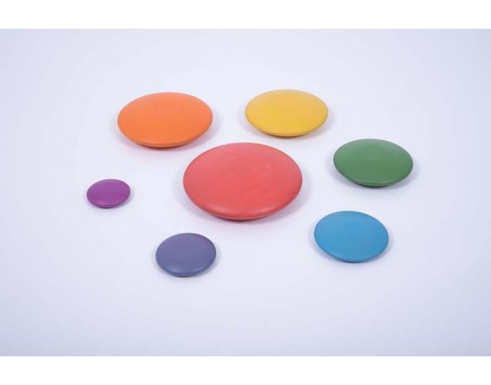 TICKIT Sphres en bois Arc En Ciel - Ds la naissance (2)