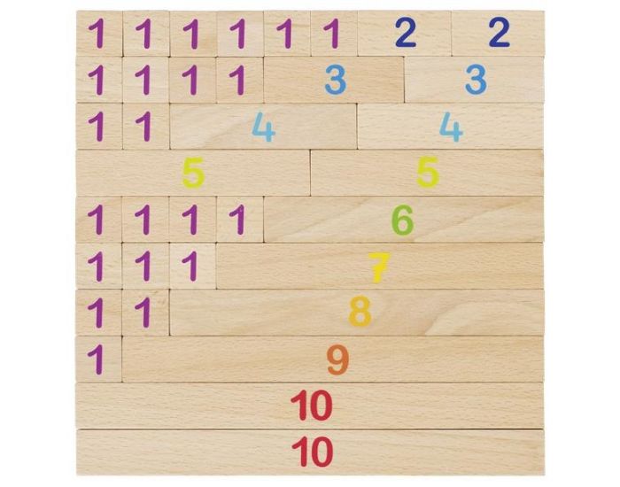 GOKI R�glette de Calcul en Bois 36 �l�ments - D�s 3 ans (3)