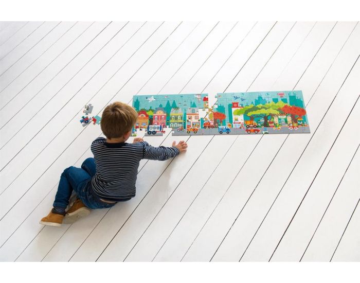 SCRATCH EUROPE Puzzle de sol XL Ville - D�s 5 ans (4)