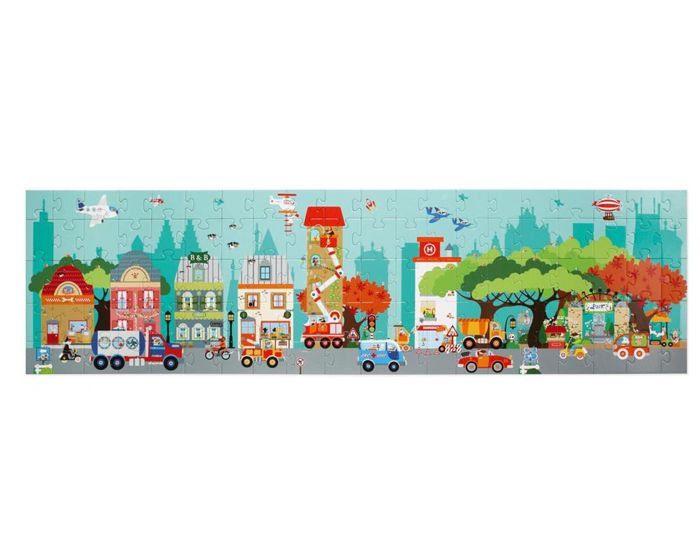 SCRATCH EUROPE Puzzle de sol XL Ville - D�s 5 ans (5)