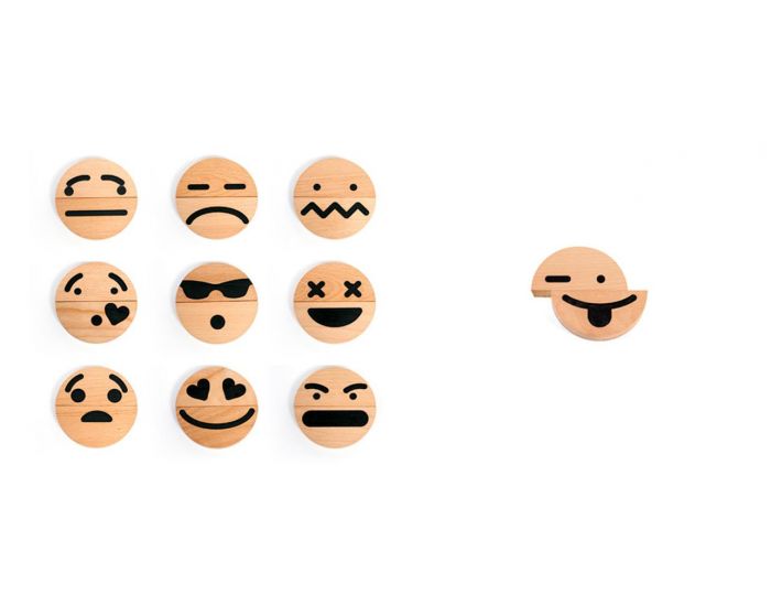 WODIBOW Jeux des �motions en bois Nanoemo - D�s 2 ans (2)