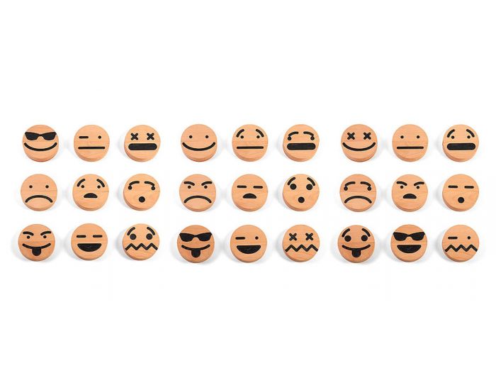 WODIBOW Jeux des �motions en bois Nanoemo - D�s 2 ans (3)