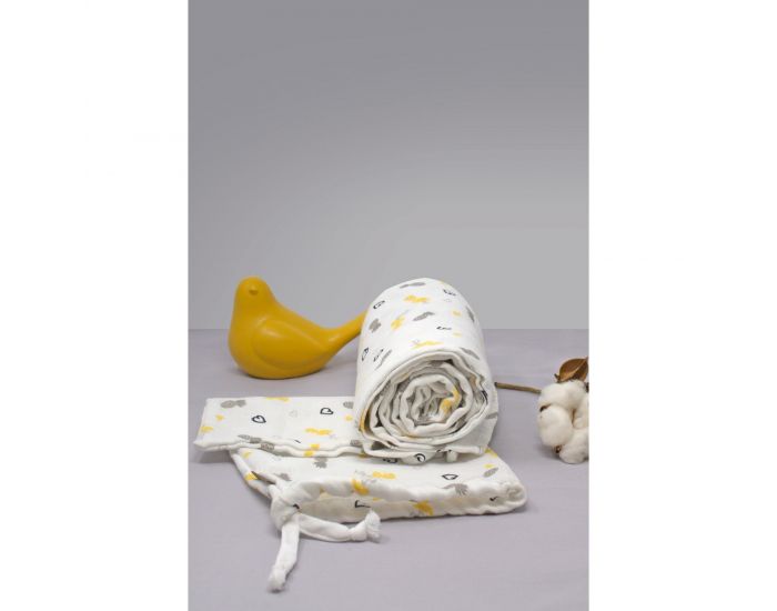 KADOLIS Maxi lange ultra doux Tencel et coton bio  motifs avec pochette - 115 x 115 cm (1)