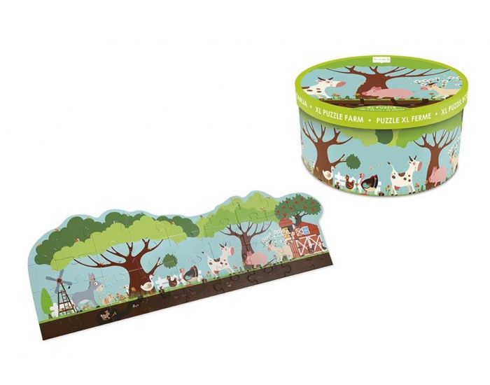 SCRATCH EUROPE Puzzle de sol XL Ferme - Ds 3 ans (2)