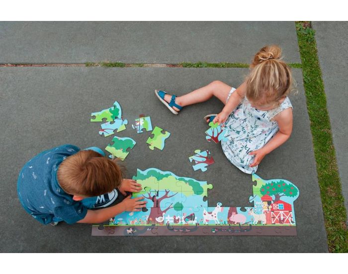 SCRATCH EUROPE Puzzle de sol XL Ferme - D�s 3 ans (1)