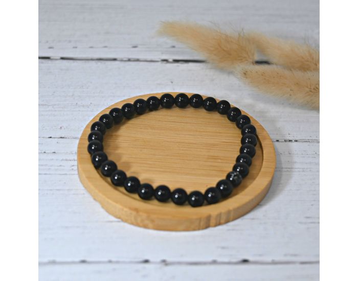 IRREVERSIBLE Bracelet Adulte - Pierres Naturelles : Obsidienne (2)