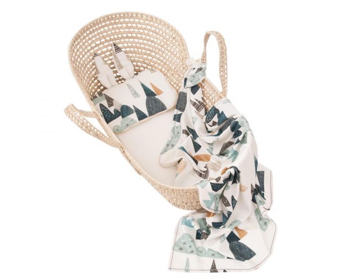 SEVIRA KIDS Langes multi usage en bambou - lot de 2 - Everest - 50 x 50 cm (1)