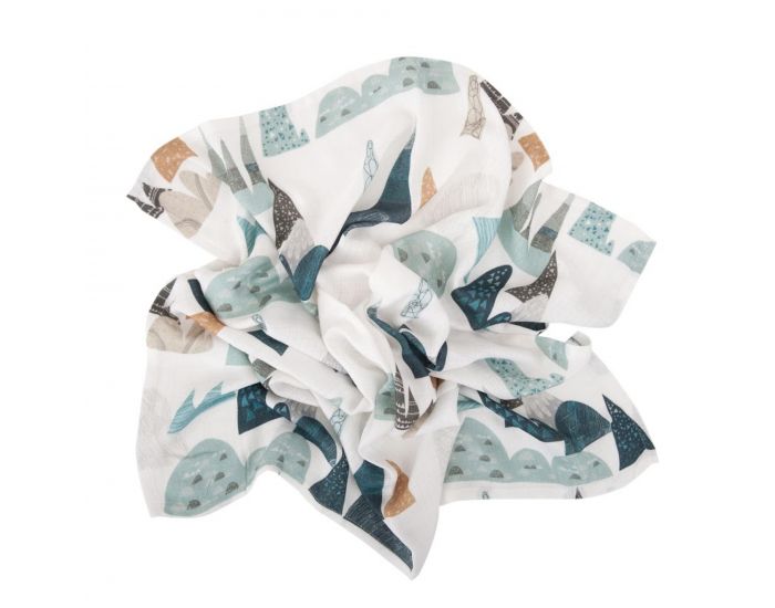 SEVIRA KIDS Langes multi usage en bambou - lot de 2 - Everest - 50 x 50 cm (2)