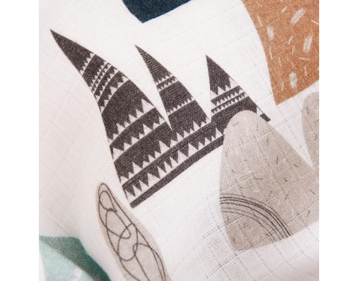 SEVIRA KIDS Langes multi usage en bambou - lot de 2 - Everest - 50 x 50 cm (7)