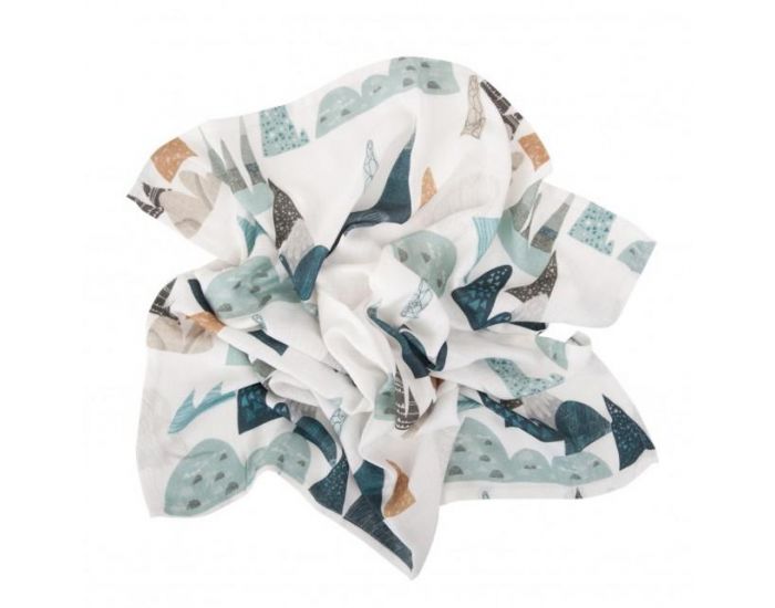 SEVIRA KIDS Langes multi usage en bambou - lot de 2 - Everest - 50 x 50 cm (12)