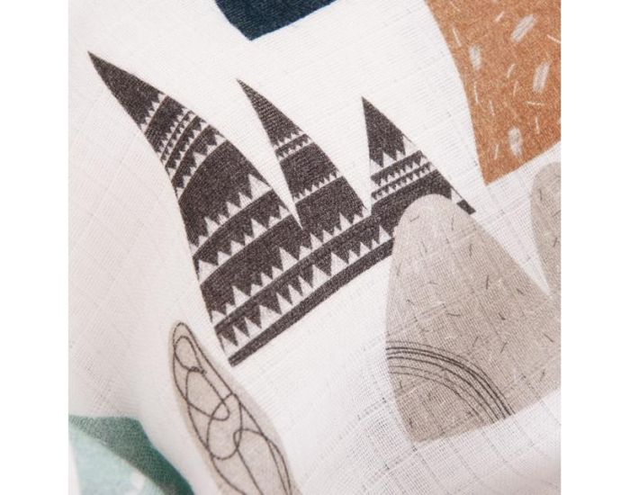 SEVIRA KIDS Langes multi usage en bambou - lot de 2 - Everest - 50 x 50 cm (16)