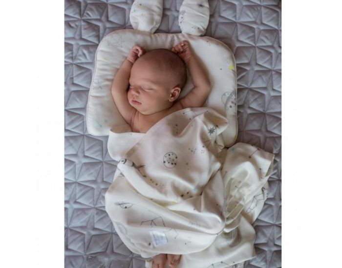 SEVIRA KIDS Langes multi usage en bambou - lot de 2 - Everest - 50 x 50 cm (17)