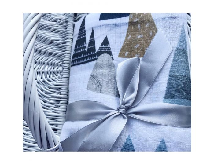 SEVIRA KIDS Langes multi usage en bambou - lot de 2 - Everest - 50 x 50 cm (5)