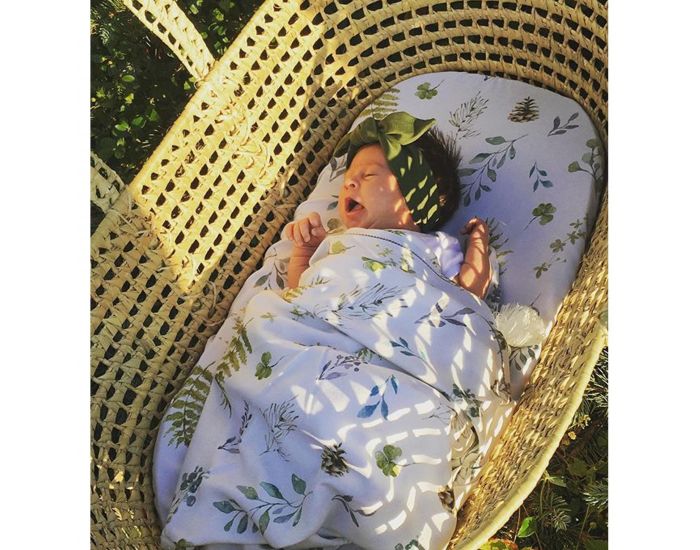 SEVIRA KIDS Langes multi usage en bambou - lot de 2 - Everest - 50 x 50 cm (9)